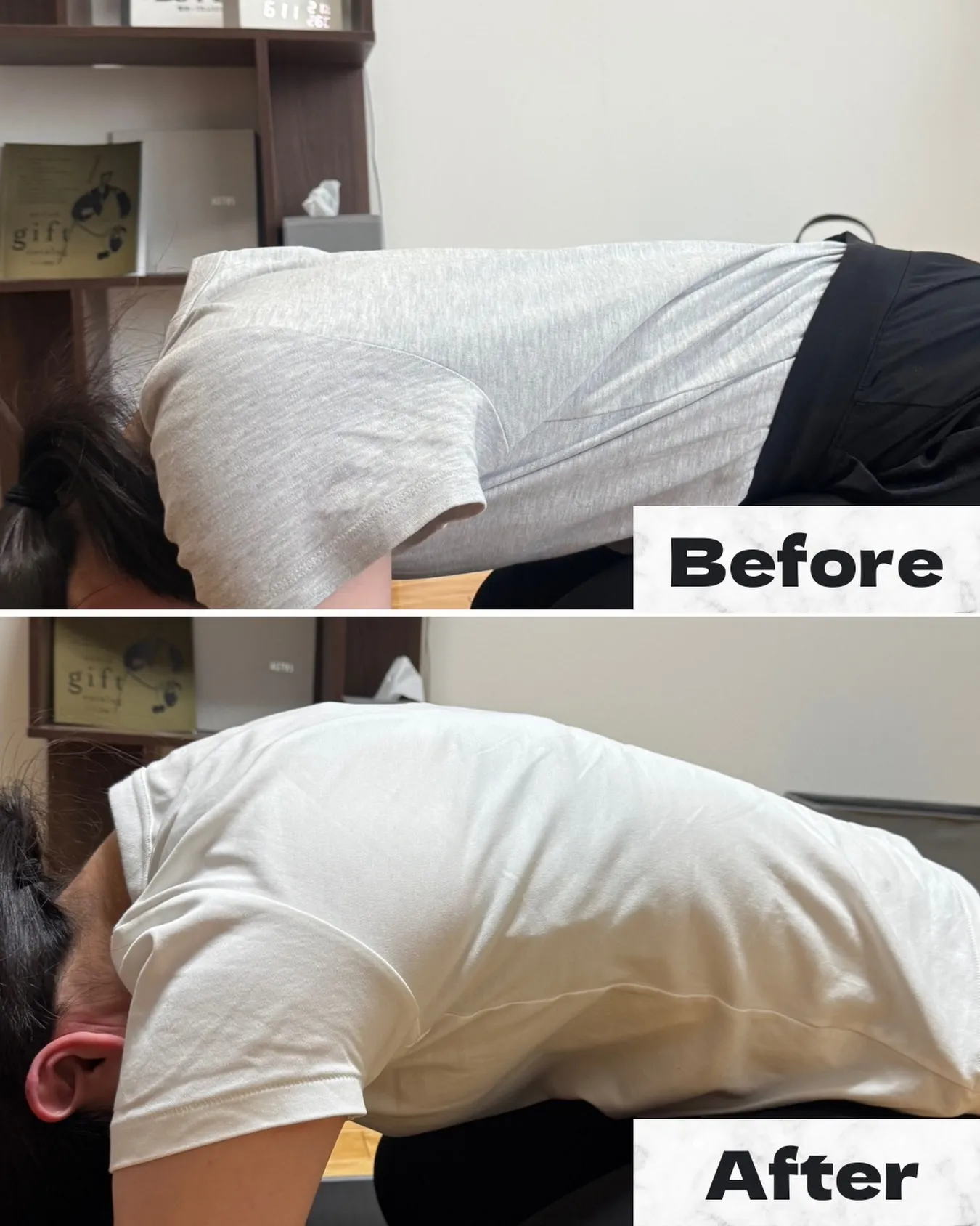 これだけ背骨の動きが変われば呼吸も変わる。